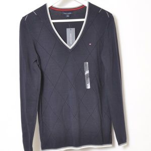 NAVY BLUE PULLOVER*TOMMY HILFIGER*IN WOMEN'S*PO001*
